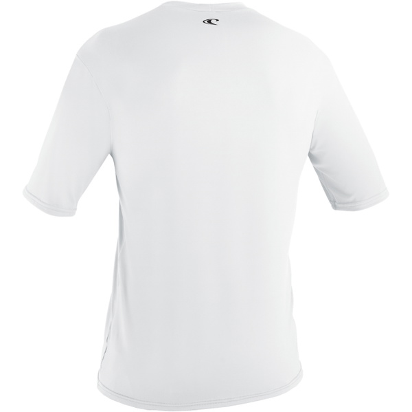 2026 O'Neill Mens Basic Skins Short Sleeve Sun Shirt 5715 - White